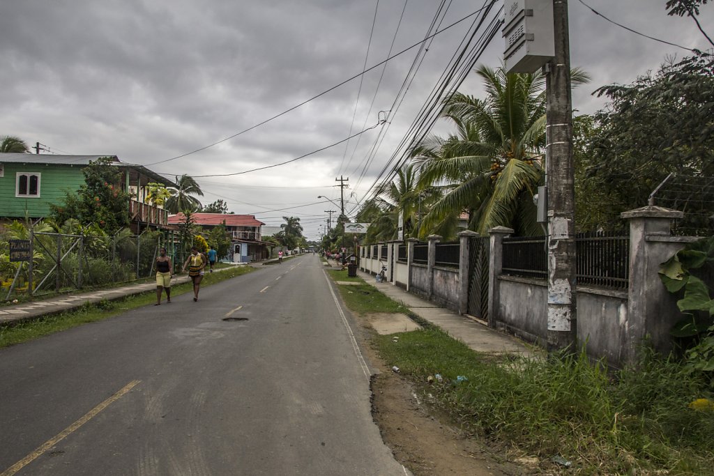 The street home